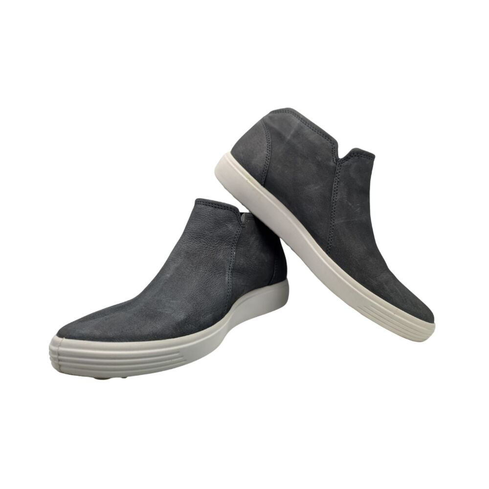 Ecco Gray Nubuck Ankle Boots Size EU 40/ Womens 9.5
